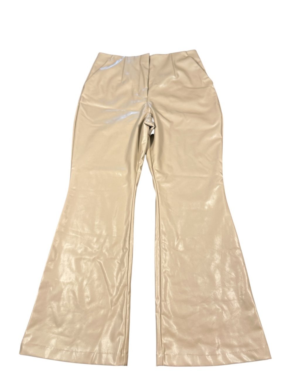 Abercrombie & Fitch Light Tan Vegan Leather Pants‎ Size 29 Short NWT